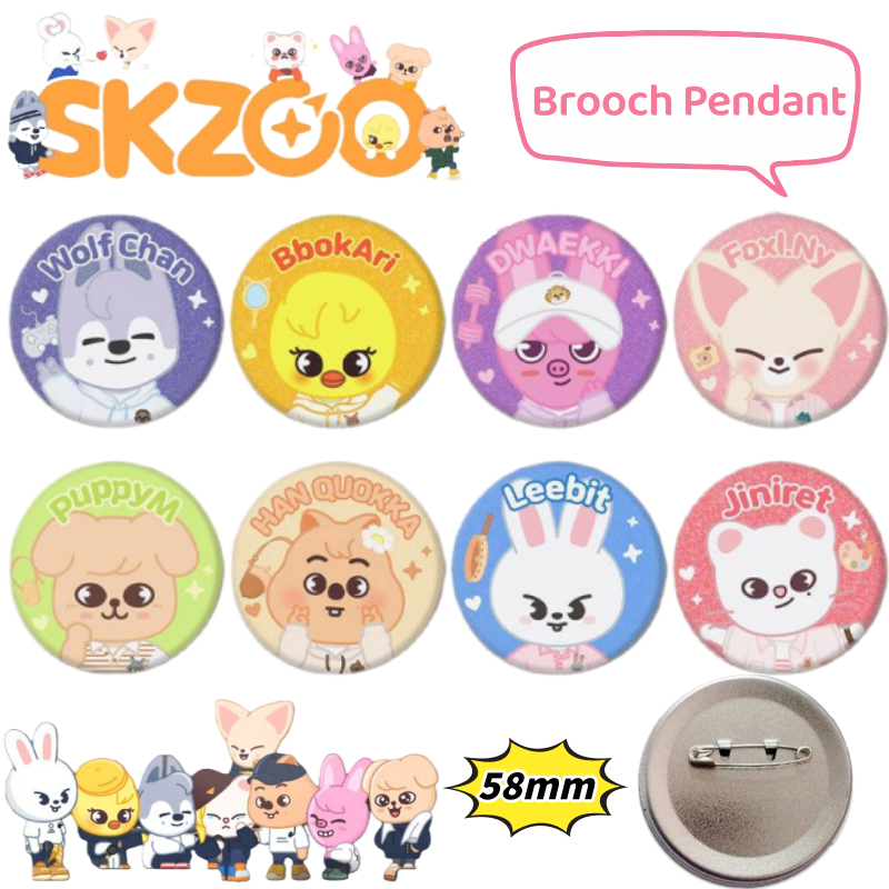 Cute Anime Merchandise - New SKZOO Wolf chan Leebit Dwaekki