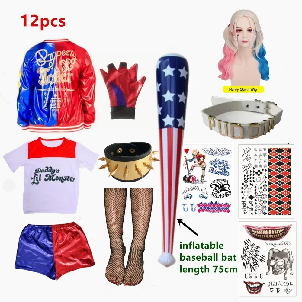 Anime Themed Merchandise - Costumes de cosplay Harley Quinn Monster
