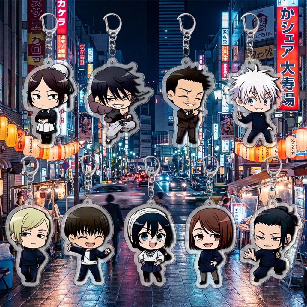Anime Merchandise Wholesale - Jujutsu Kaisen Acrylic Keychain Yuji Itadori