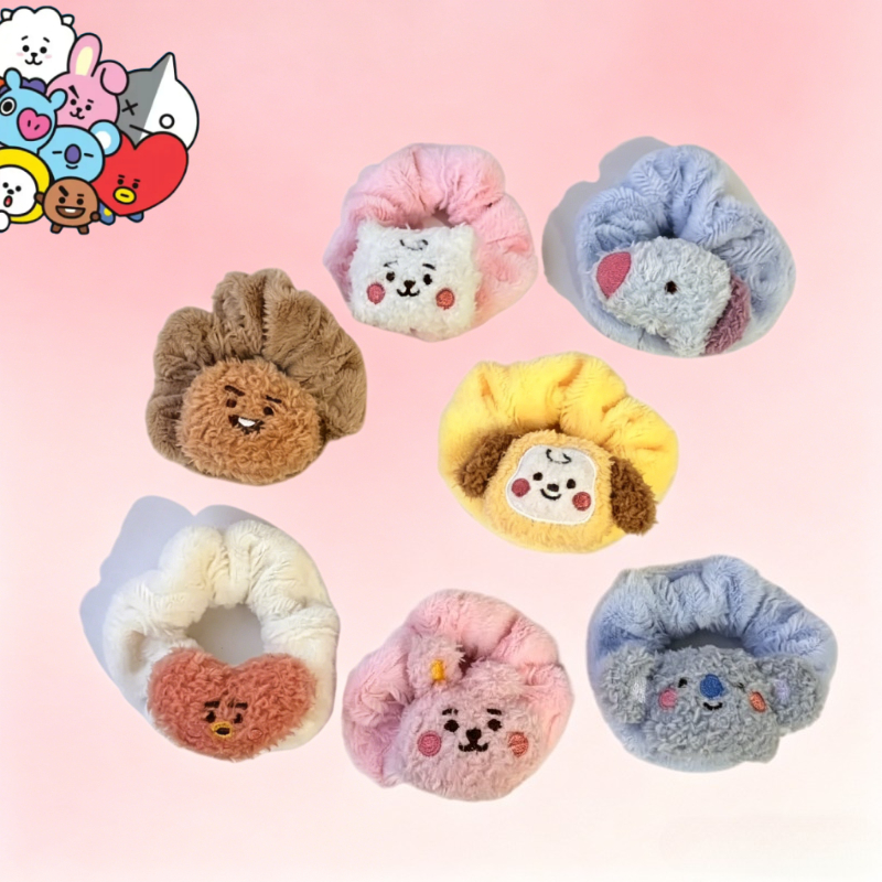 Anime Merchandise Wholesale - BT21 cartoon cute plush doll hair
