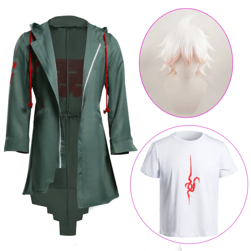 Anime Themed Merchandise - CosplayAnime Danganronpa Nagito Komaeda Cosplay Halloween