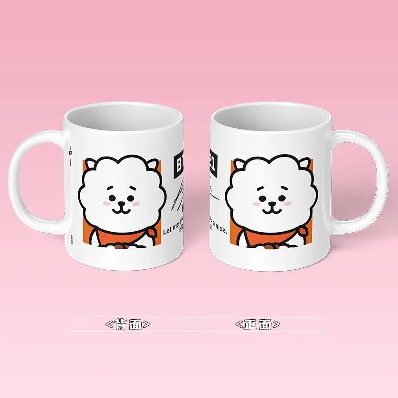 BT21 Cooky anime cartoon cute  - огляд і ціна Anime Merchandise Mugs