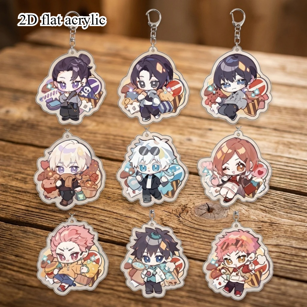 Jujutsu Kaisen Acrylic Keychai - огляд і ціна Anime Merchandise In Chinese