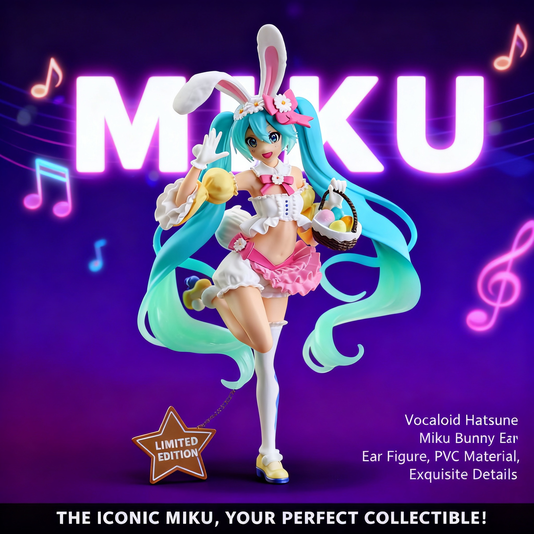 Hatsune Miku Figure Anime Doll - огляд і ціна Anime Girl Merchandise