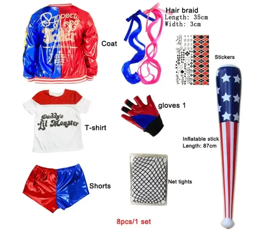 Costumes de cosplay Harley Qui - огляд і ціна Anime Themed Merchandise