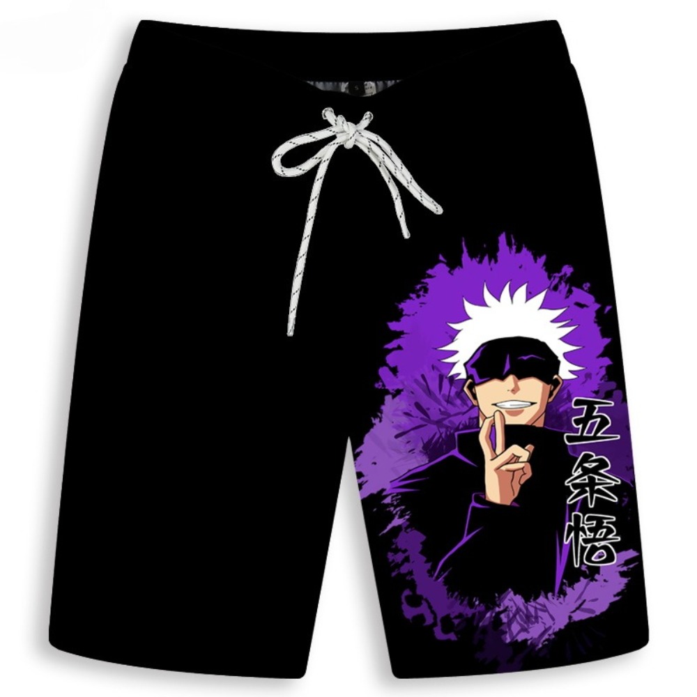 Men's Gojo Satoru Printed Shor - огляд і ціна Anime Merchandise Store Japan