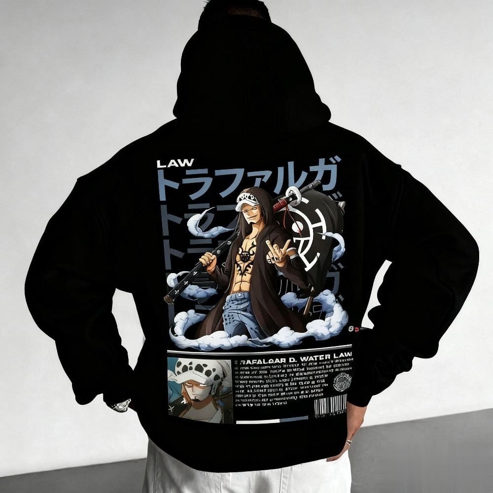Trafalgar Law One Piece Hoodie - огляд і ціна Anime Merchandise Store Japan