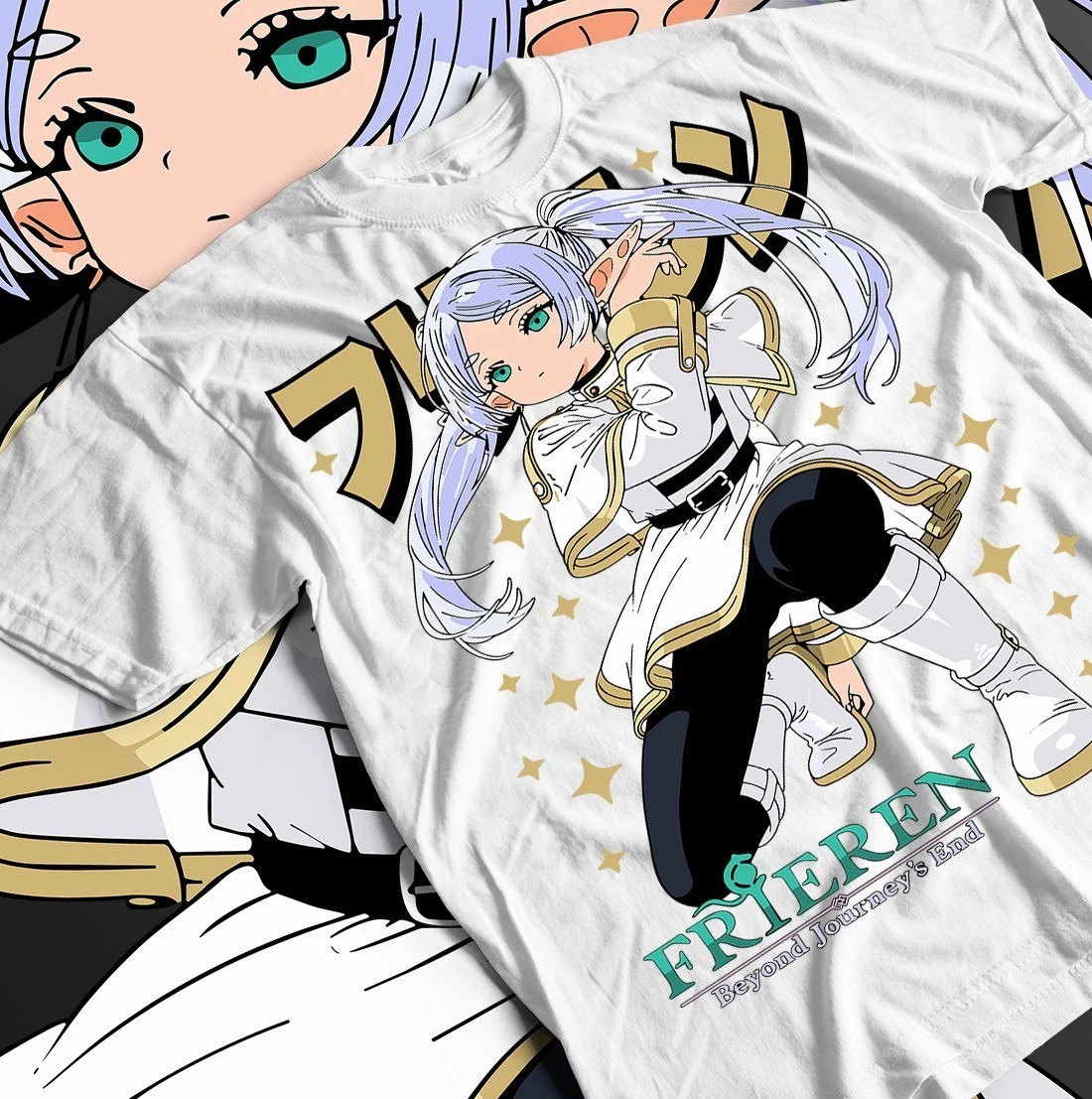 Fern Stark Anime Gifts T-Shirt - огляд і ціна Frieren Anime Merchandise