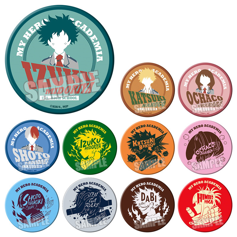 My Hero Academia Anime Badges  - огляд і ціна Anime Merchandise Types
