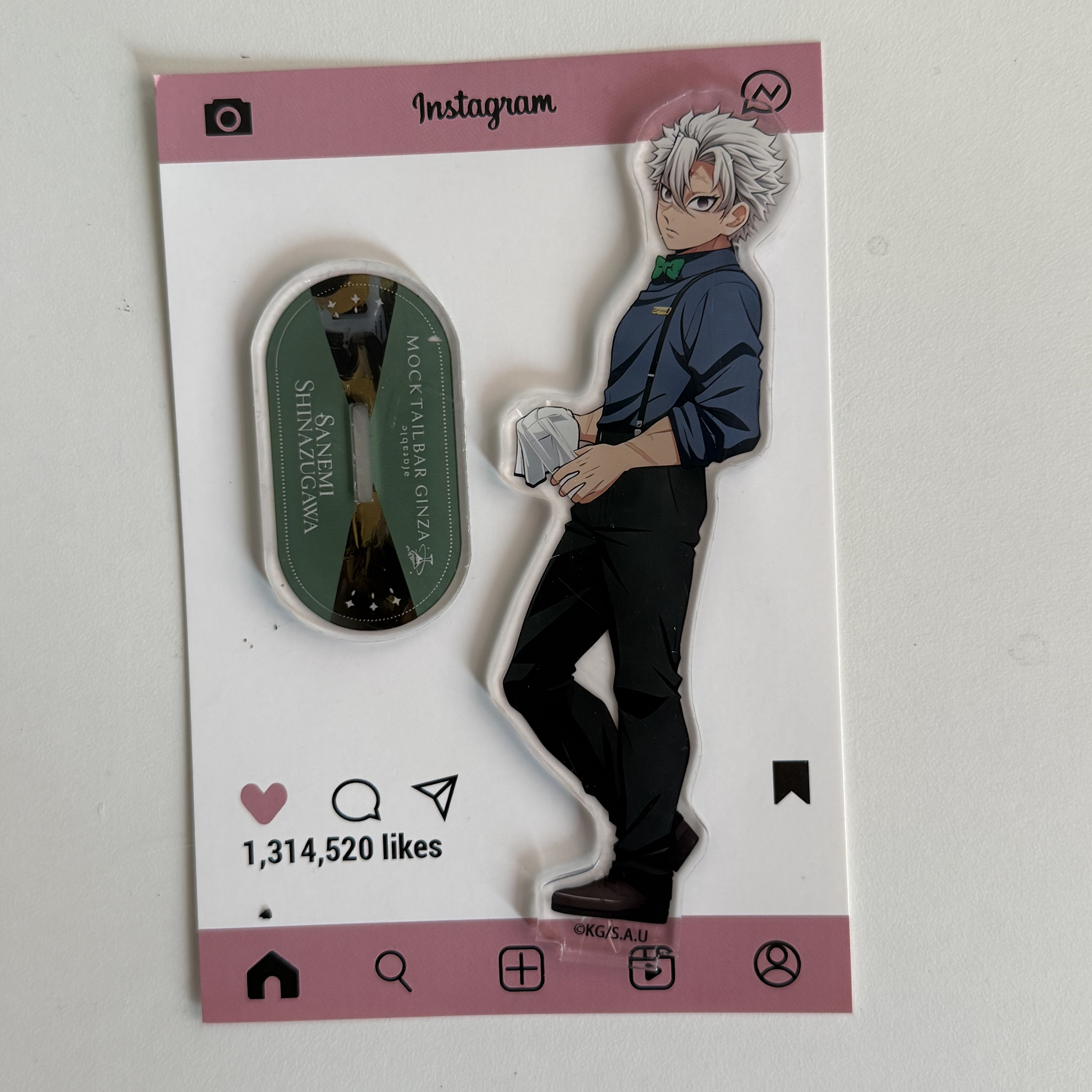 Anime Peripherals Bartender Gi - огляд і ціна Given Anime Merchandise