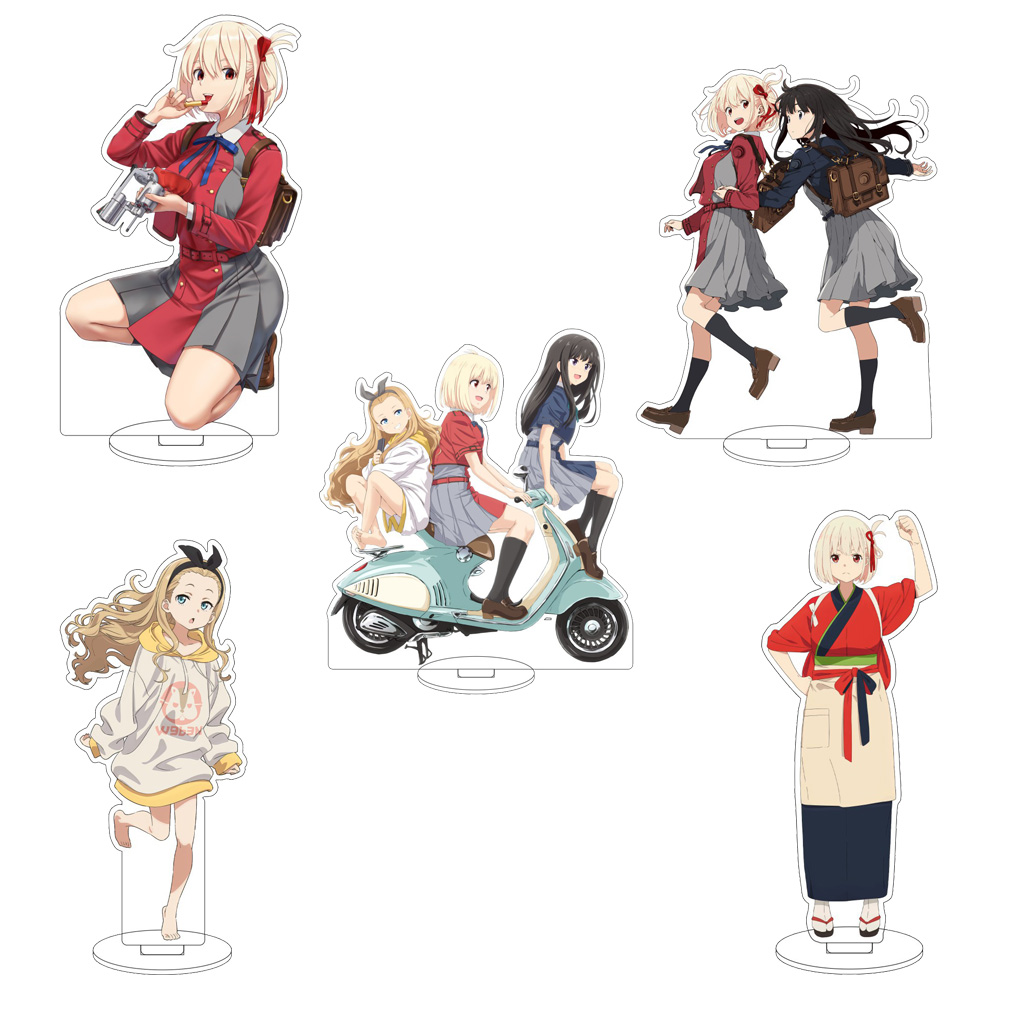 16CM Anime Lycoris Recoil Nish - огляд і ціна Given Anime Merchandise