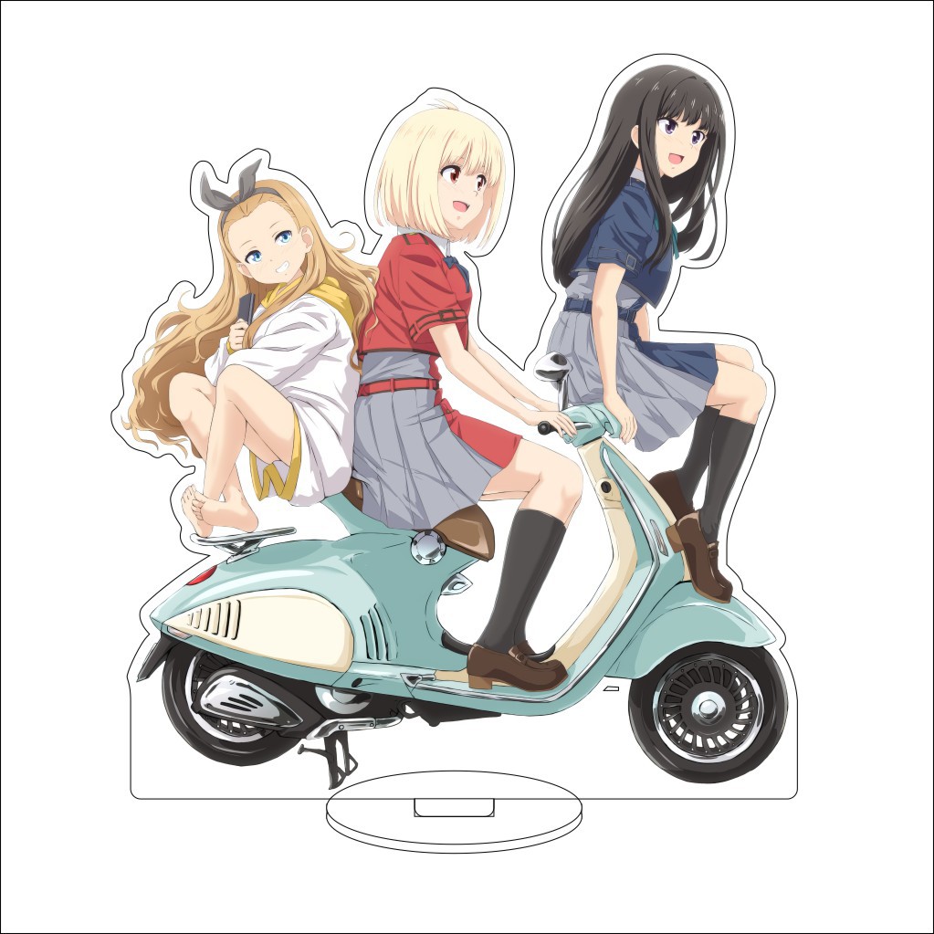 16CM Anime Lycoris Recoil Nish - огляд і ціна Given Anime Merchandise