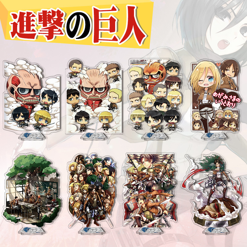 Attack on Titan Acrylic Stand  - огляд і ціна Anime Merchandise Wholesale