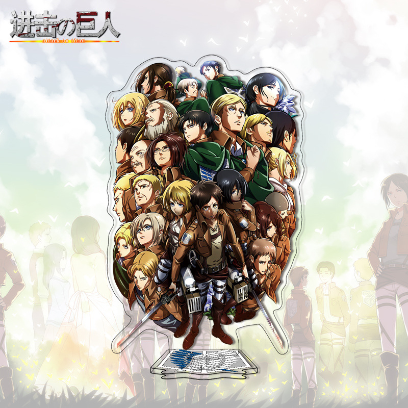 Attack on Titan Acrylic Stand  - огляд і ціна Anime Merchandise Wholesale