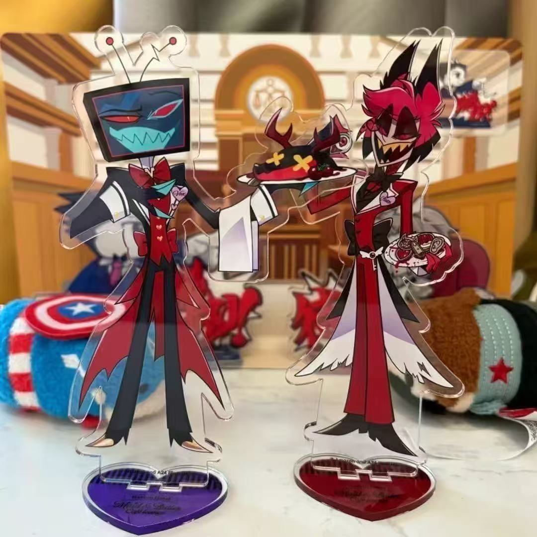 2pcs Hazbin Anime Peripherals  - огляд і ціна Given Anime Merchandise
