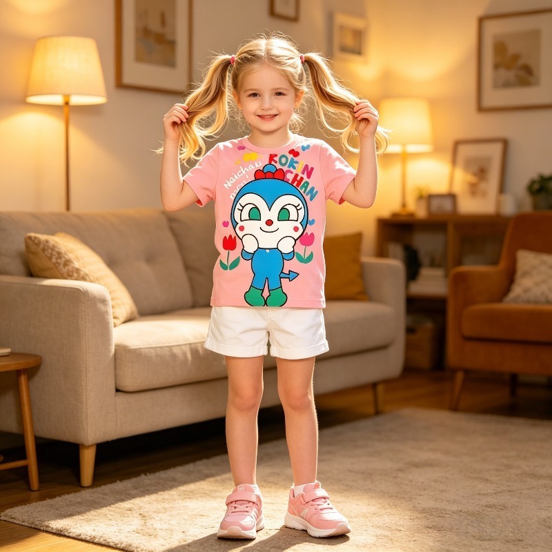 Anpanman Parents Kids T-shirt  - огляд і ціна Anime Girl Merchandise