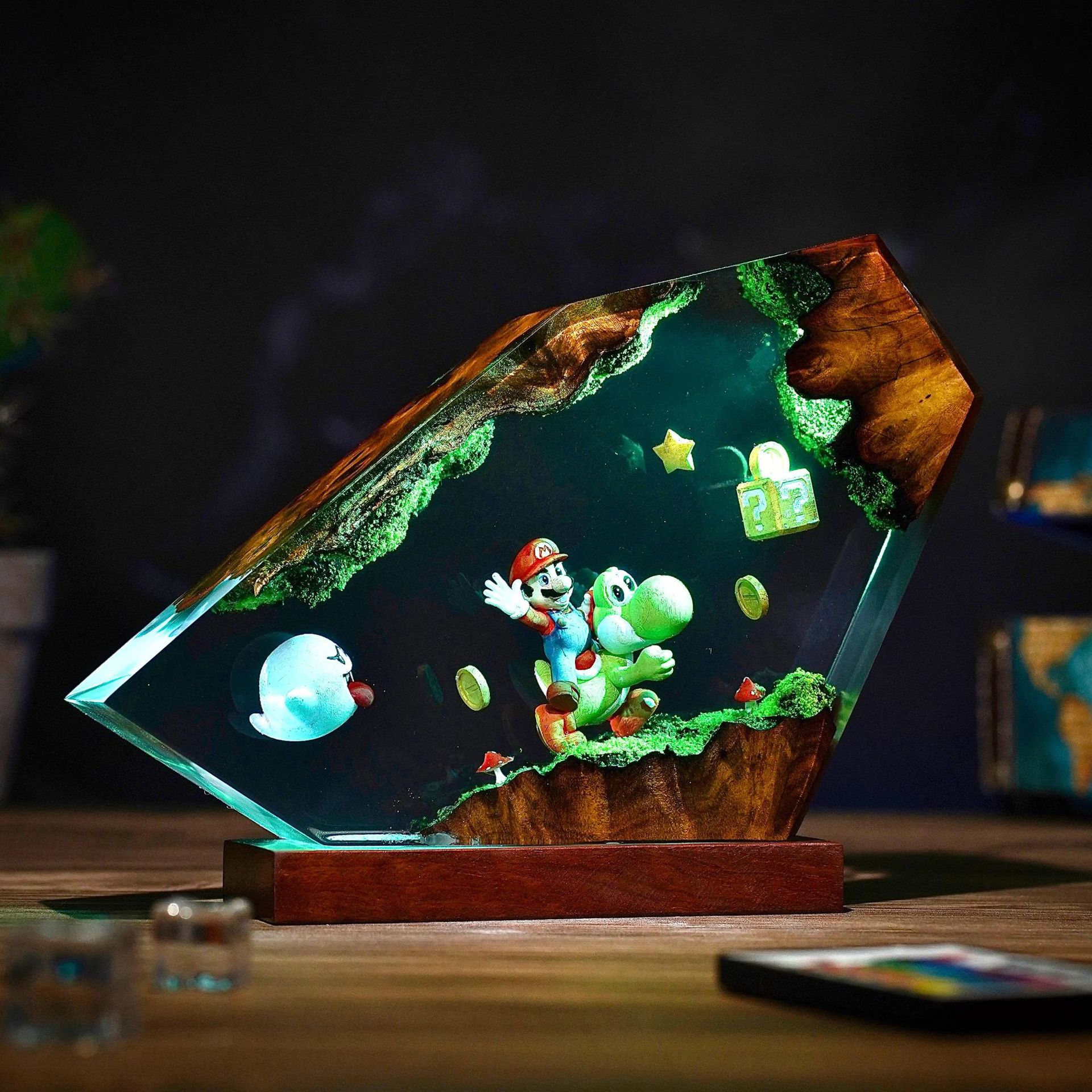 Table Resin Lamp Cartoon Anime - огляд і ціна Given Anime Merchandise