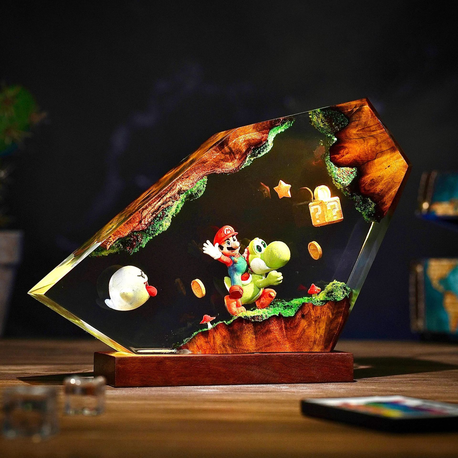 Table Resin Lamp Cartoon Anime - огляд і ціна Given Anime Merchandise