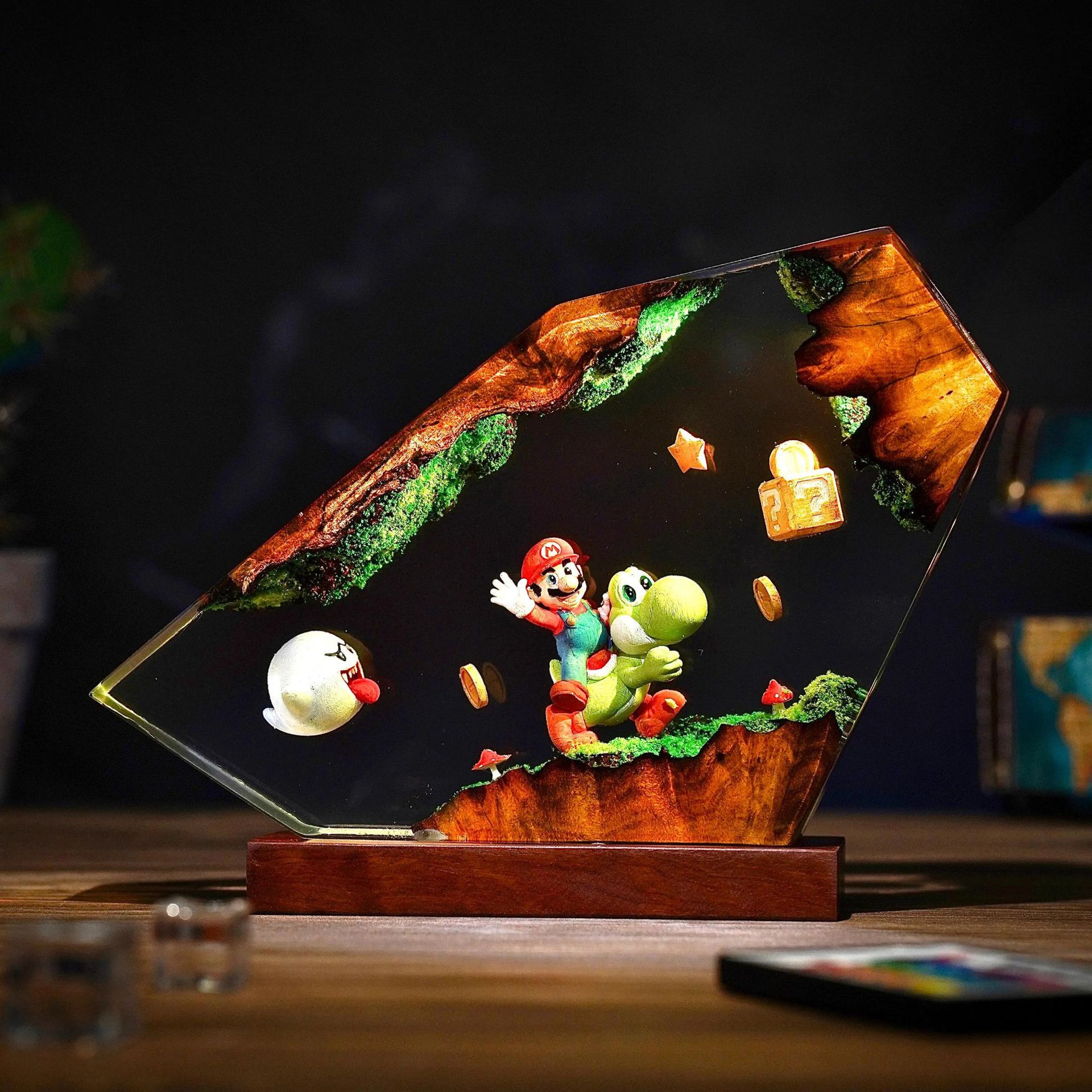 Table Resin Lamp Cartoon Anime - огляд і ціна Given Anime Merchandise