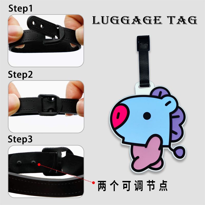 BT21 cartoon cute keychain Kaw - огляд і ціна Cute Anime Merchandise