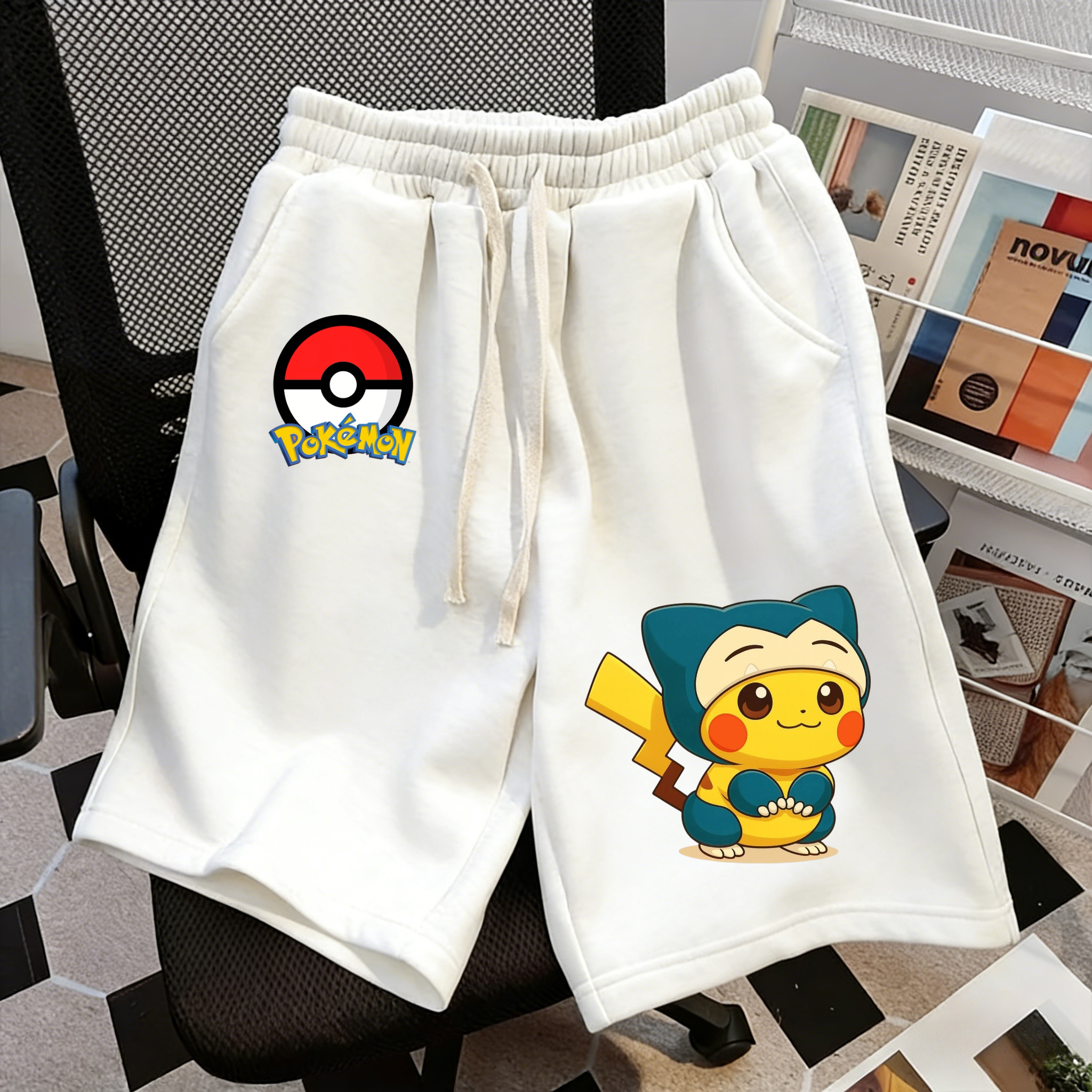 Summer Pikachu Pokemon Shorts  - огляд і ціна Anime Merchandise Store Japan