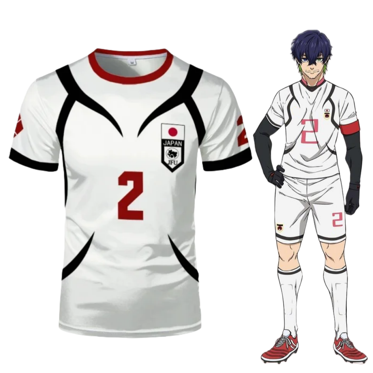 Anime Aiku Shirt Cosplay Costu - огляд і ціна Anime Themed Merchandise