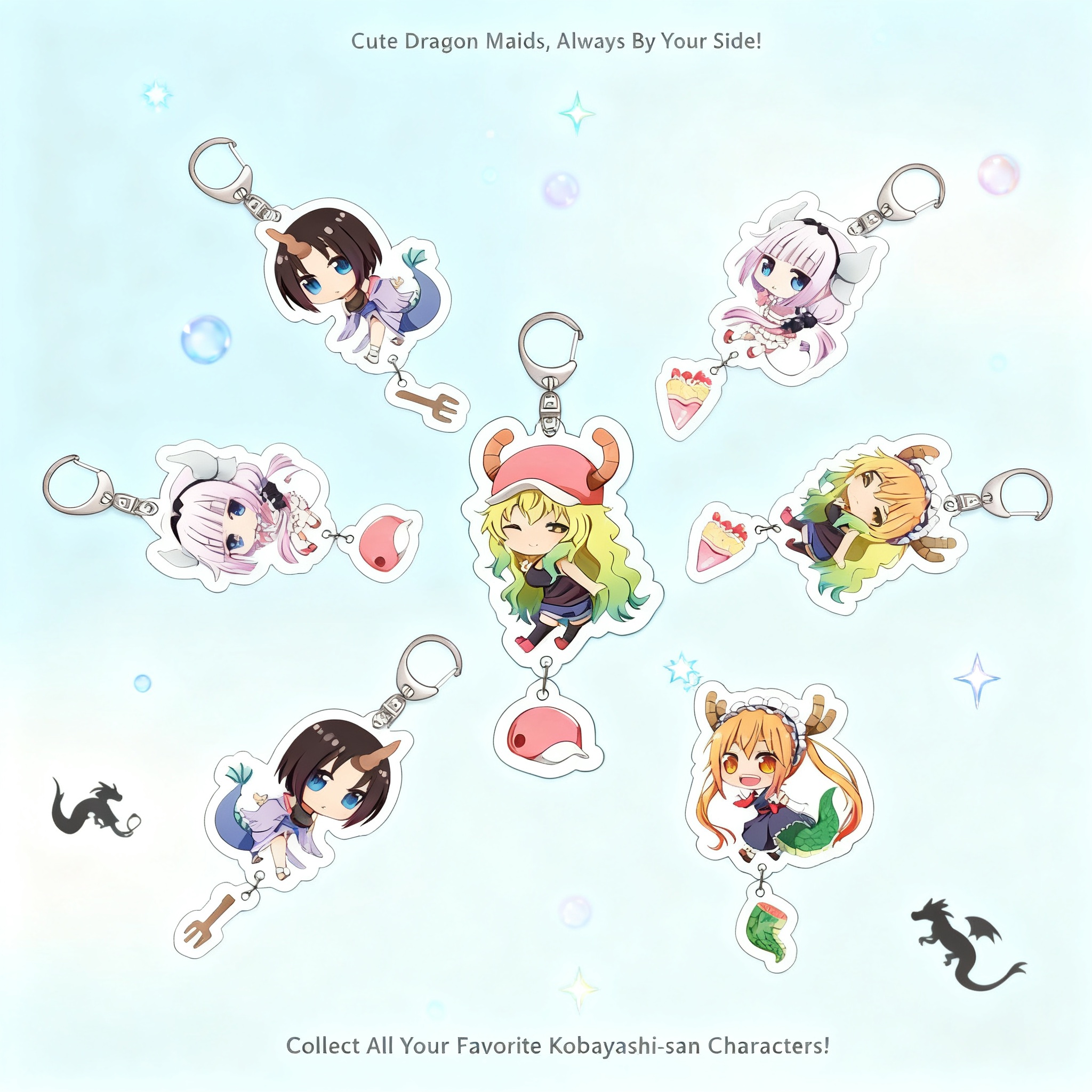 Anime Acrylic Keychain Miss Ko - огляд і ціна Cute Anime Merchandise