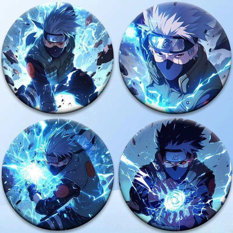 Naruto Anime Badge 58Mm Tinpla - огляд і ціна Anime Merchandise Naruto