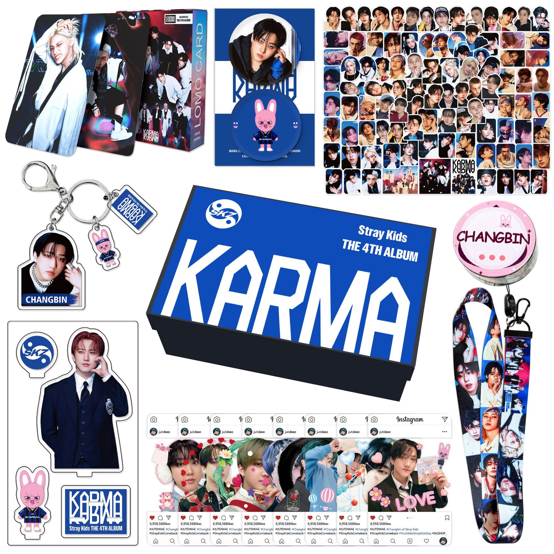 IN-STOCK CHANGBIN dominATE KAR - огляд і ціна Anime Merchandise Box Set