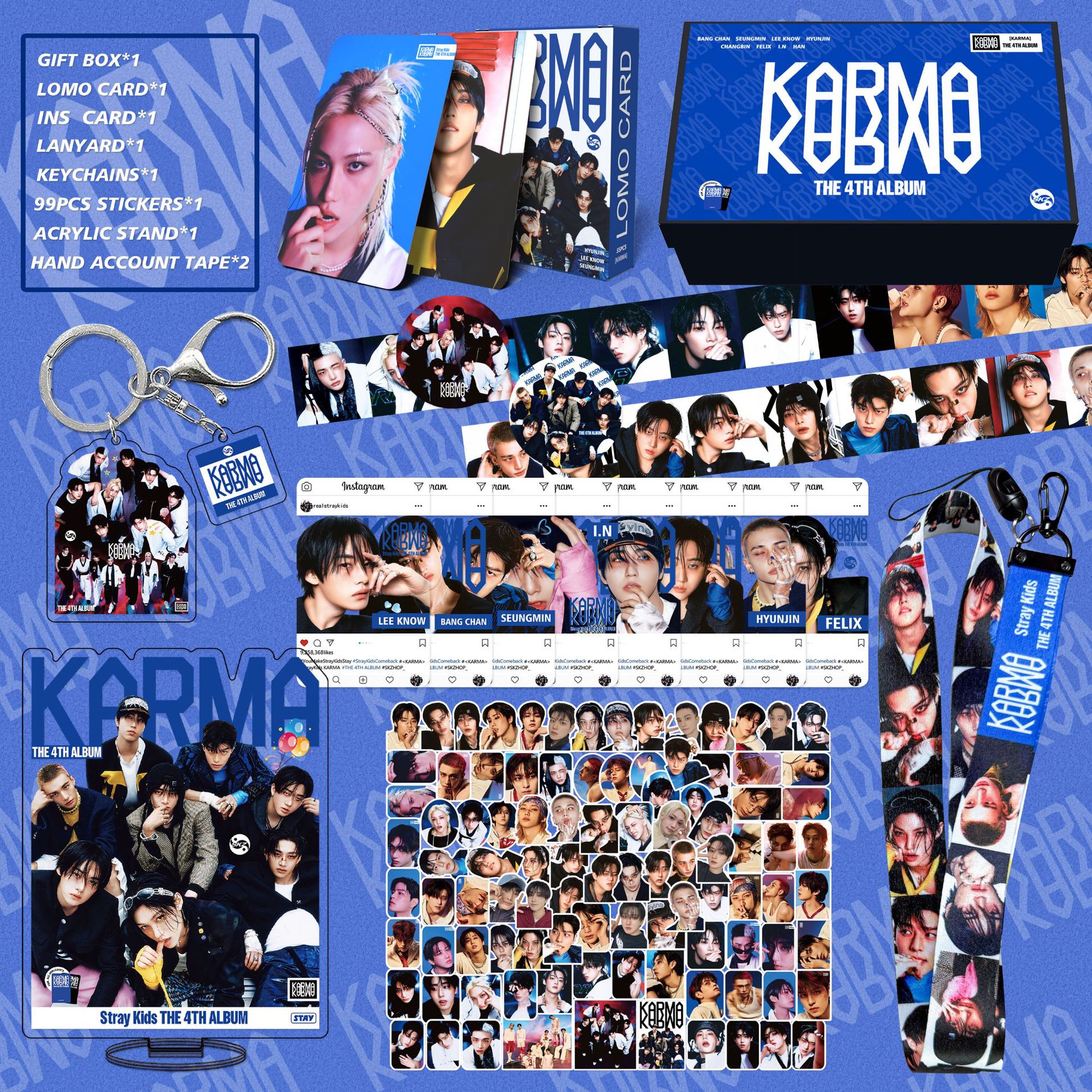 STAY SKZOO KPOP Stray Kids gif - огляд і ціна Anime Merchandise Box Set