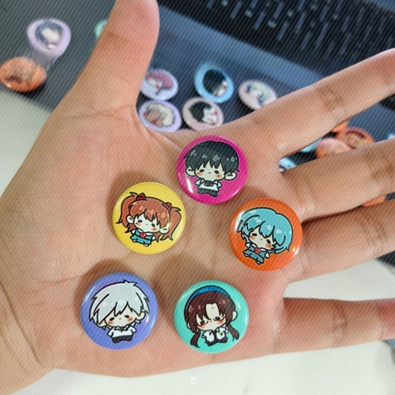 5pcs Neon Cute Genesis Classic - огляд і ціна Cute Anime Merchandise