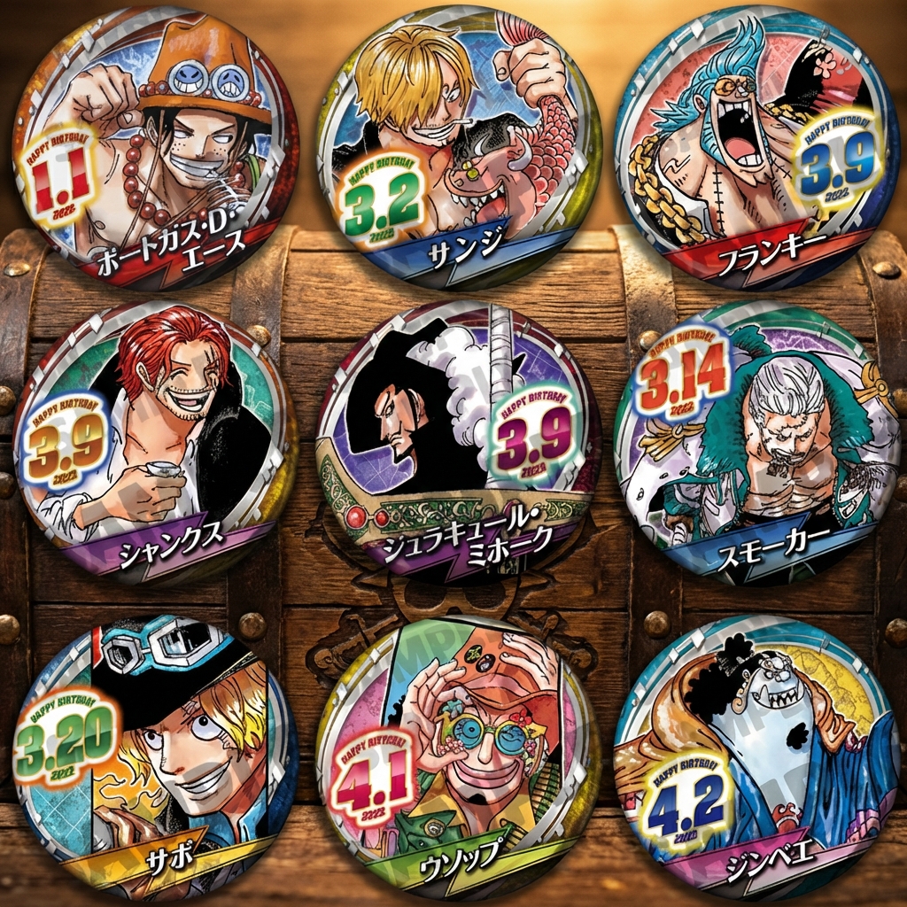 Anime One Piece Badge Pin Acce - огляд і ціна Anime Merchandise In Chinese