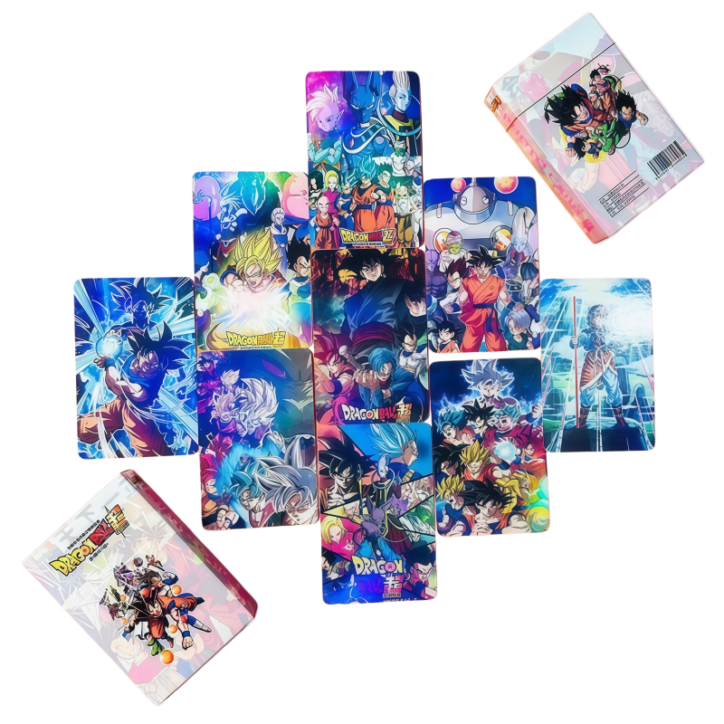 50pcs Dragon Ball holographic  - огляд і ціна Anime Merchandise Box Set