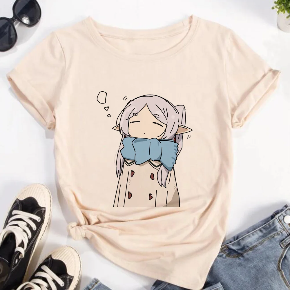Frieren Tshirt Women Streetwea - огляд і ціна Frieren Anime Merchandise