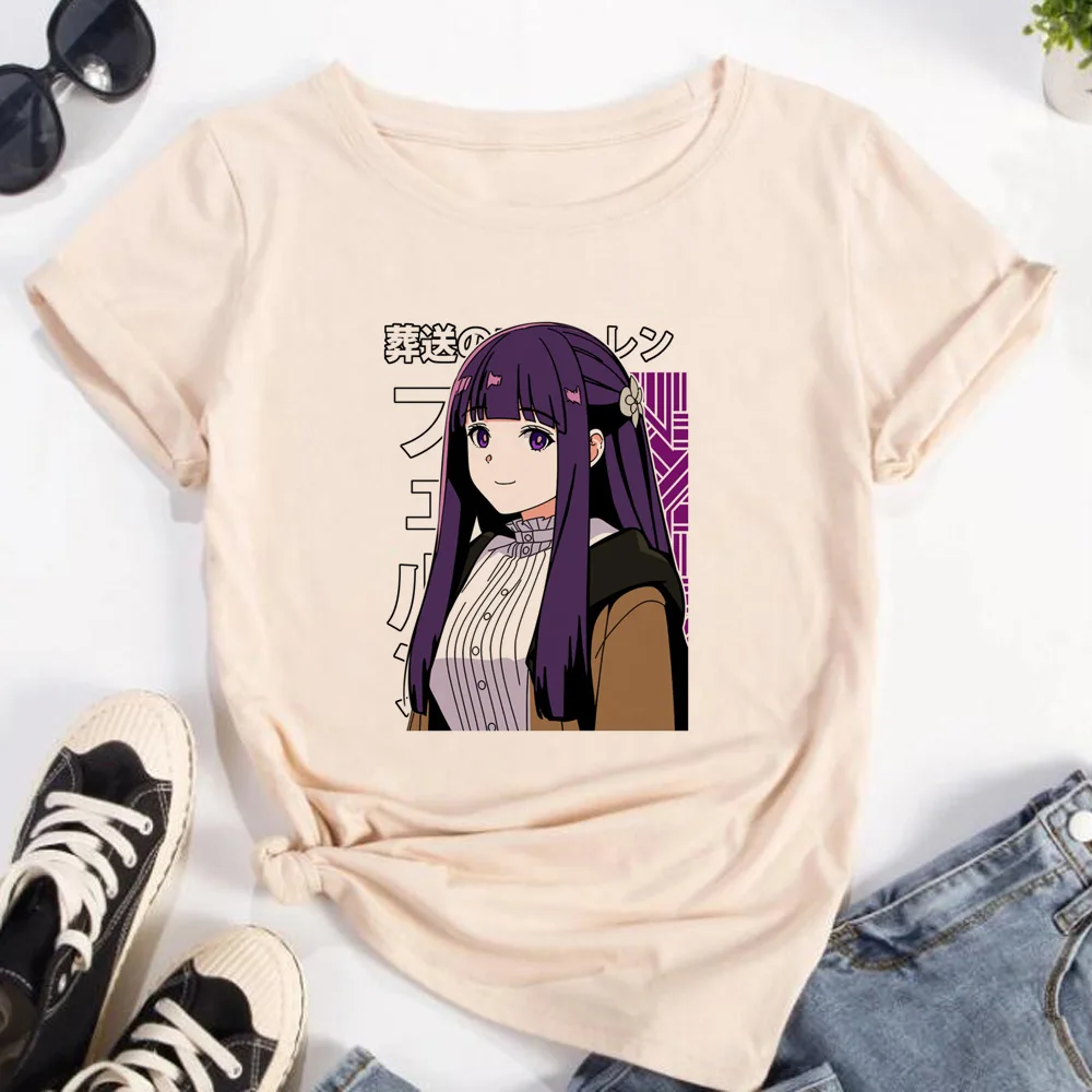 Frieren Tshirt Women Streetwea - огляд і ціна Frieren Anime Merchandise