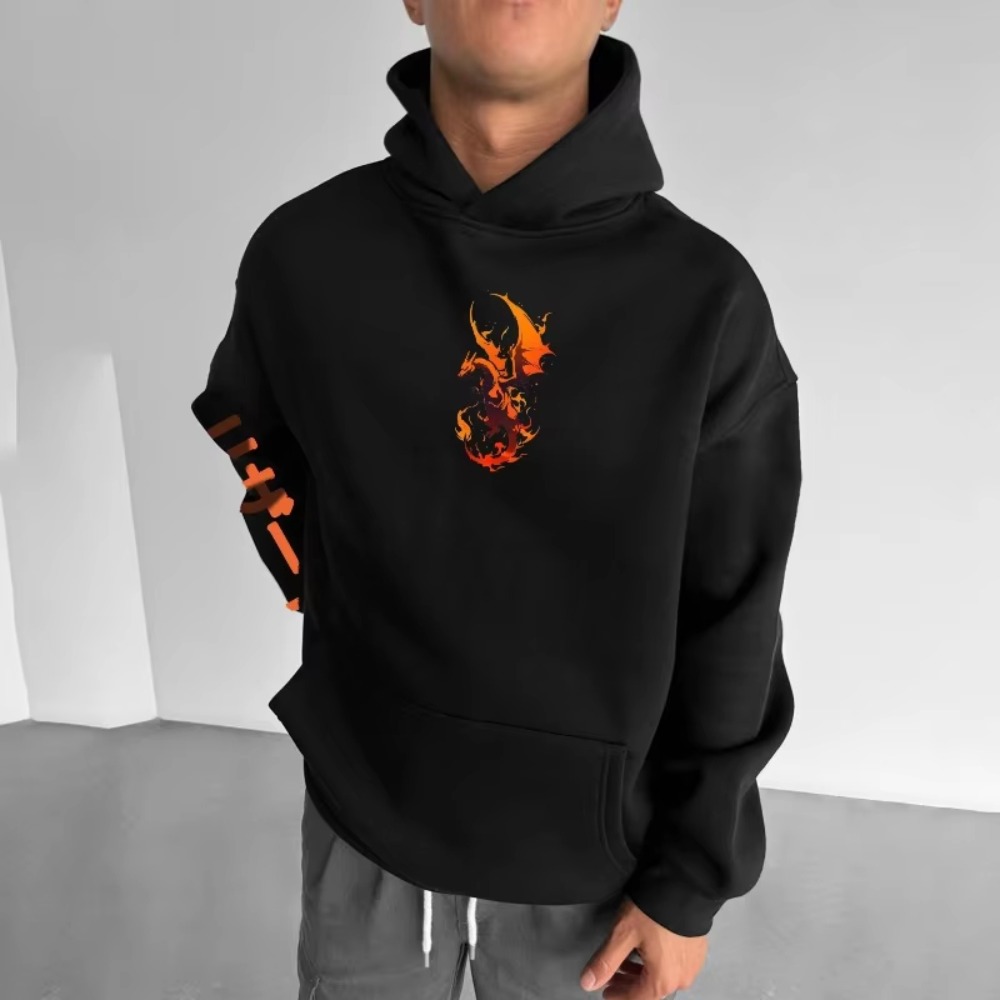 Pokemon Hoodie Charizard Print - огляд і ціна Anime Merchandise Store Japan