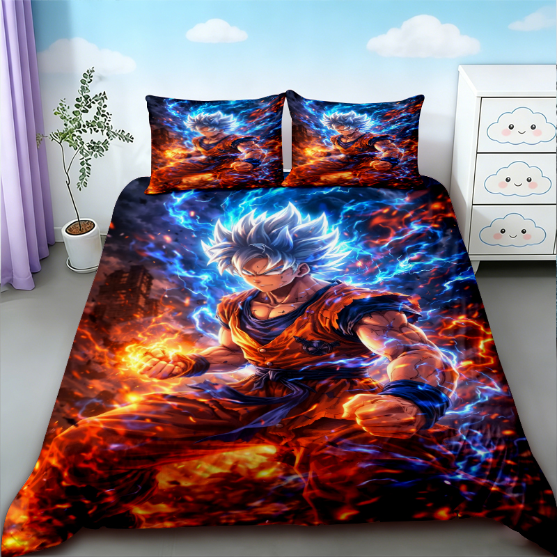 Duvet Cover Dragon Ball Beddin - огляд і ціна Anime Merchandise Demon Slayer