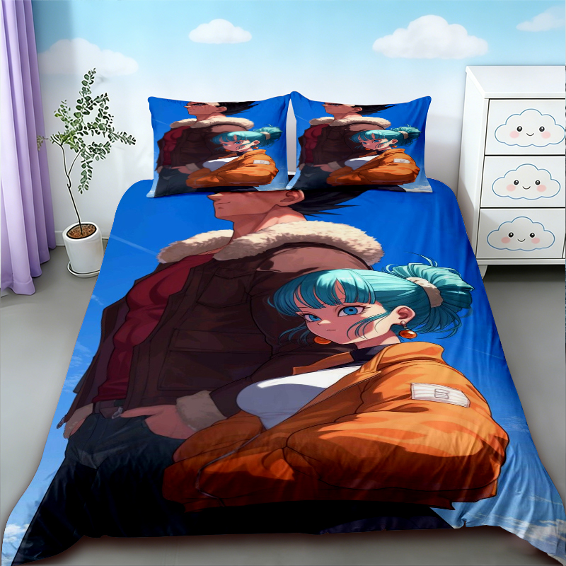 Duvet Cover Dragon Ball Beddin - огляд і ціна Anime Merchandise Demon Slayer