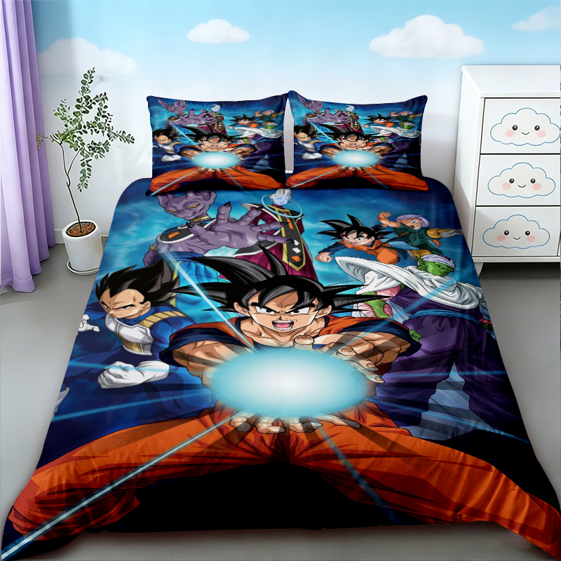 Duvet Cover Dragon Ball Beddin - огляд і ціна Anime Merchandise Demon Slayer